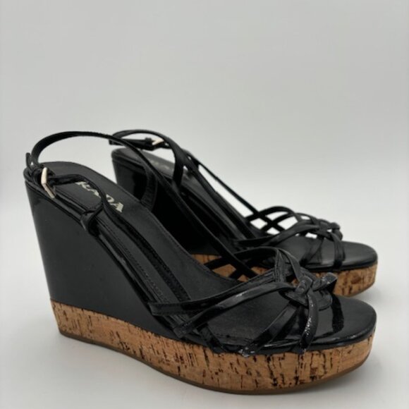 Prada Slingback Wedge - Picture 2 of 5